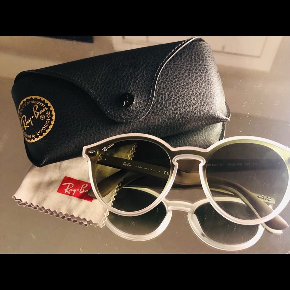 Ray Ban BLAZE Green Gradient Sunglasses!